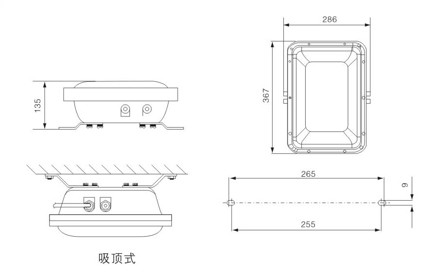 长寿顶灯